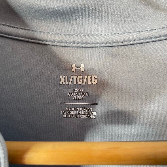 Under Armour quarter zip pullover veterans charity XL gray - Picture 4 of 8